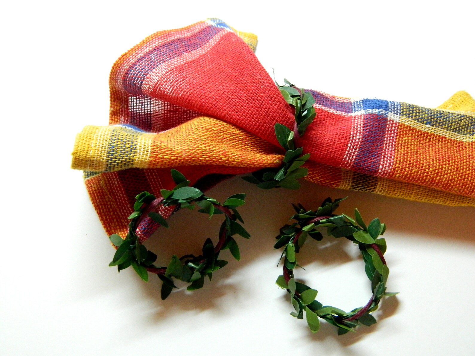 Boxwood Leaves Rustic Wedding Napkin Rings Engagement Etsy