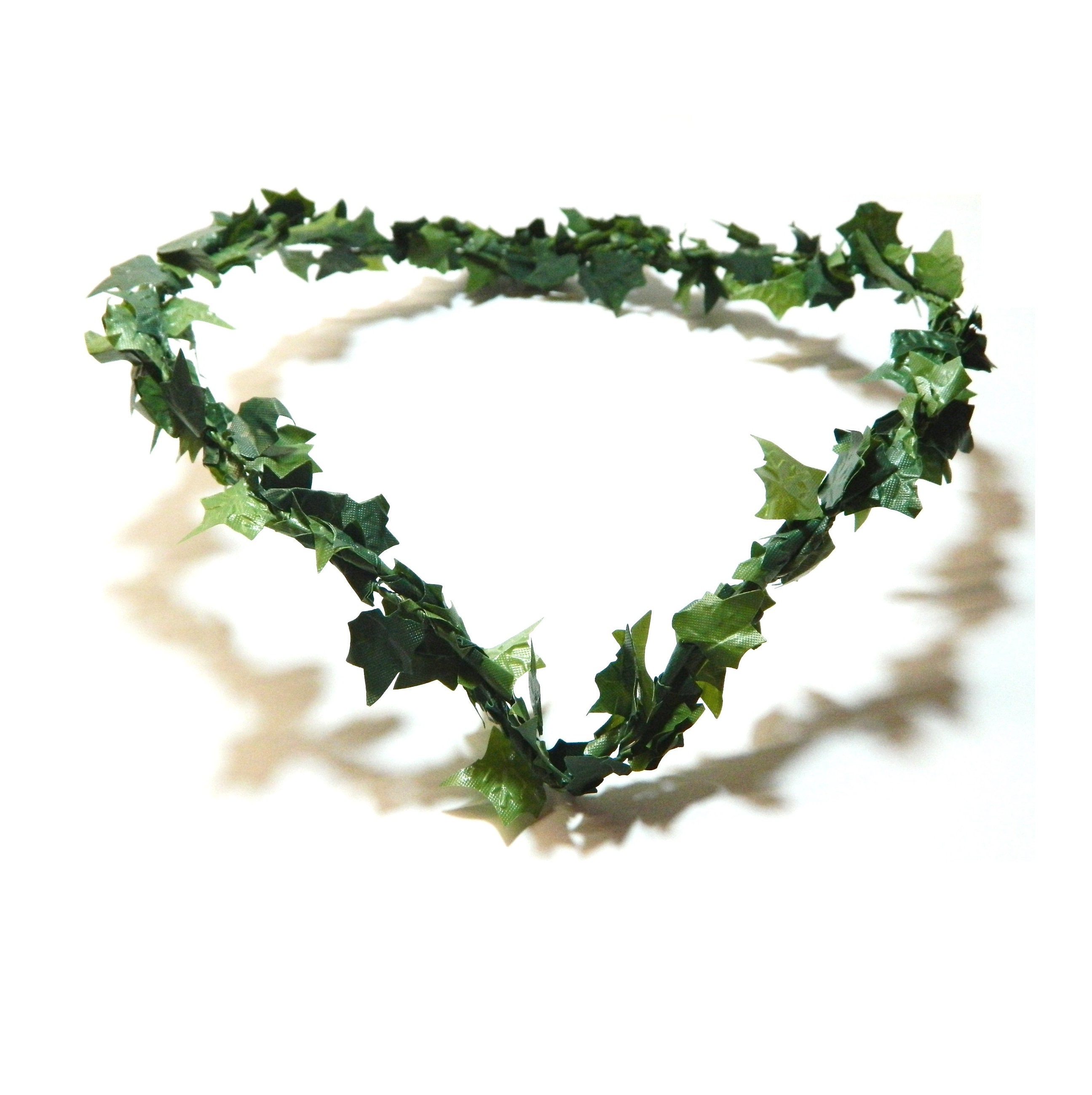 Fake Ivy Leaves, Set of 12 Artificial Greenery Garlands for Wedding Arch,  Poison Ivy Costume, Vines for Room Decor or Jungle Party Backdrop 