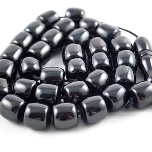 Black Cretan Worry Beads, traditional kompoloi