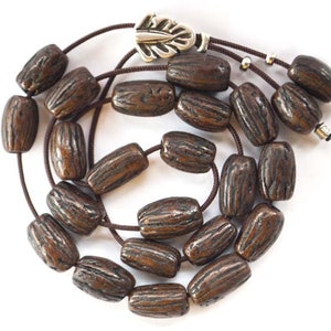 Greek Komboloi, Hand-Crafted Olive Kernel Worry Beads