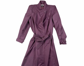 purple mac coat