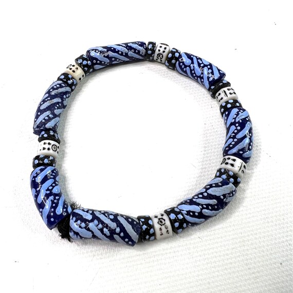 Handmade Terracotta Beaded Necklace Bracelet Ethn… - image 9
