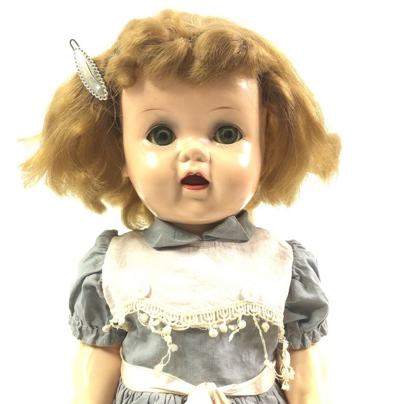 Vintage Ideal Saucy Walker Doll 16 Original Dress Sleepy Etsy