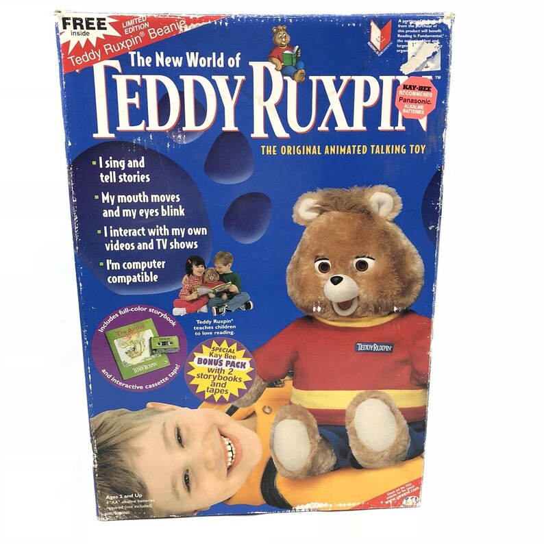 original teddy ruxpin in box