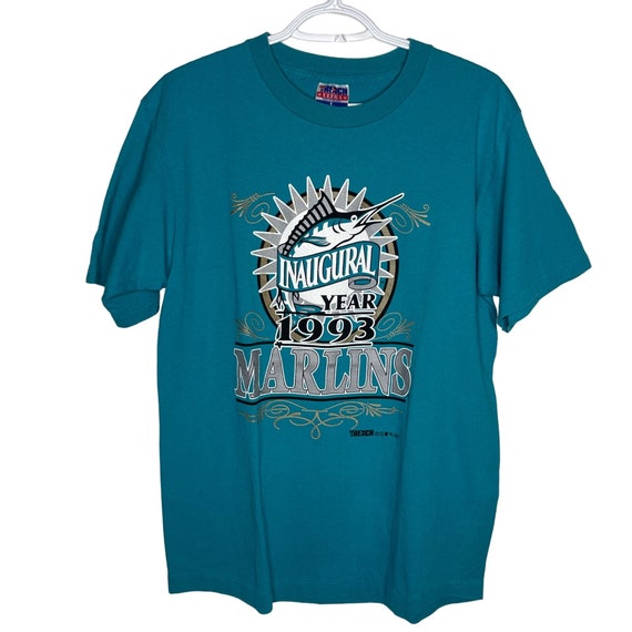 Vintage Florida Marlins T Shirt 1993 Single Stitch