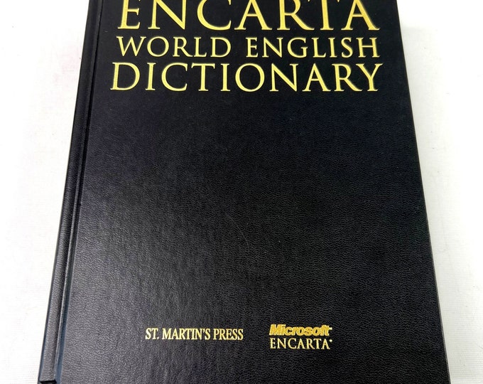 encarta world english dictionary 1999