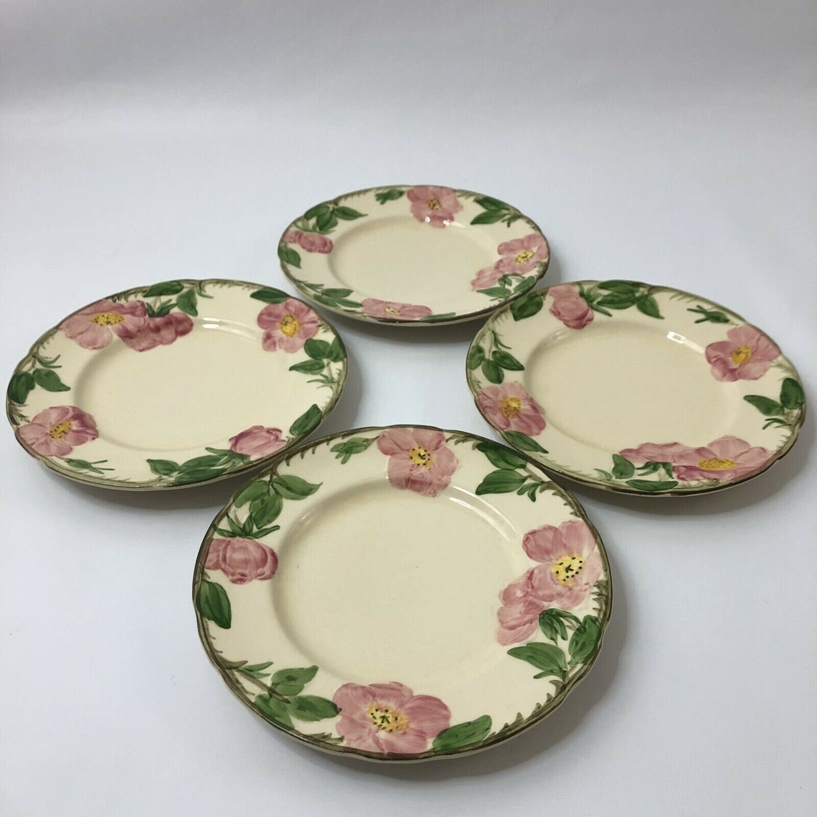 Franciscan Desert Rose Salad Plates Set of 4 Etsy