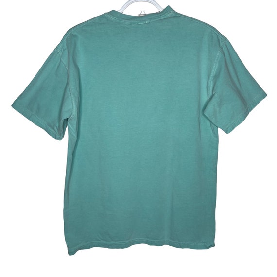 Fraternity Collection Turquoise Pocket T Shirt Me… - image 3