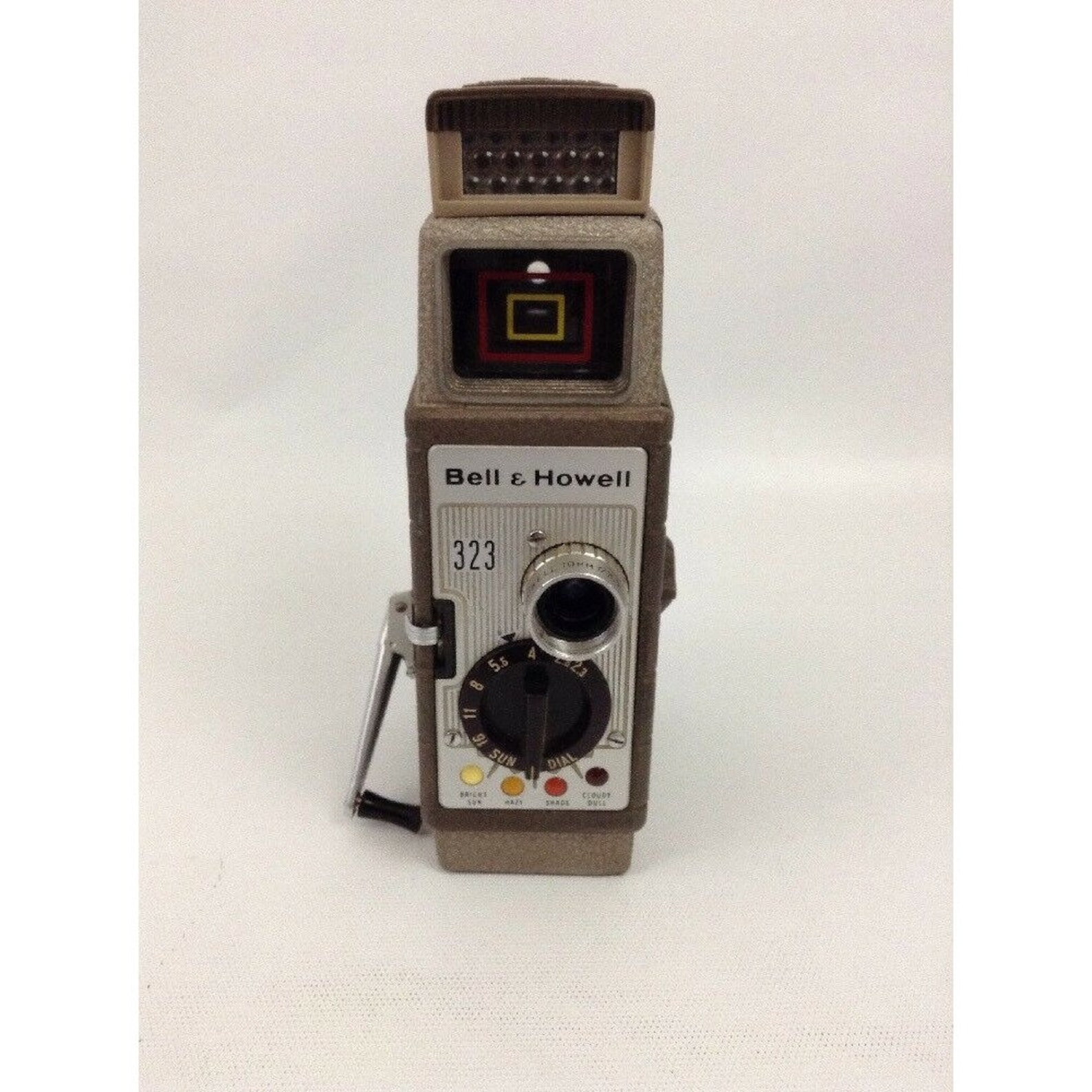 Bell and Howell 323 8mm Movie Camera with Leather Case Etsy