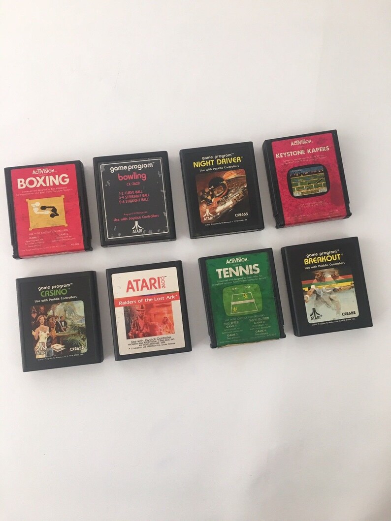 vintage atari games