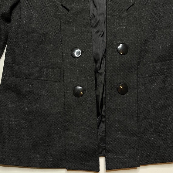 1980s Womans Blazer Suit Jacket Vintage Retro Dav… - image 8
