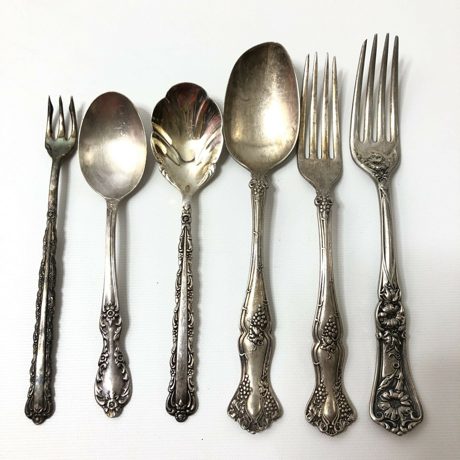 Set of 11 Vintage Flatware Silverware Serving Pieces Rodgers Etsy