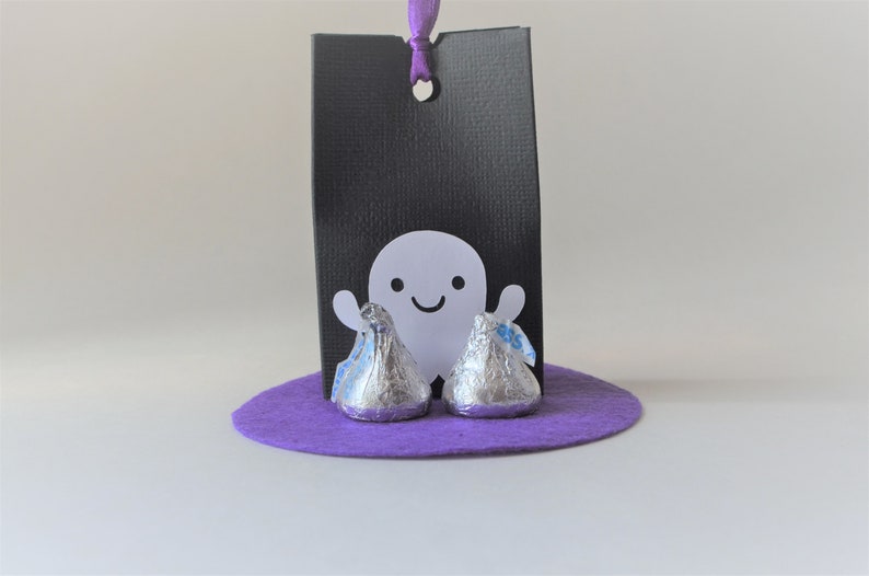 Ghost Treat Holders Trick Or Treat Bags 6 Halloween Ghost Favor Bags