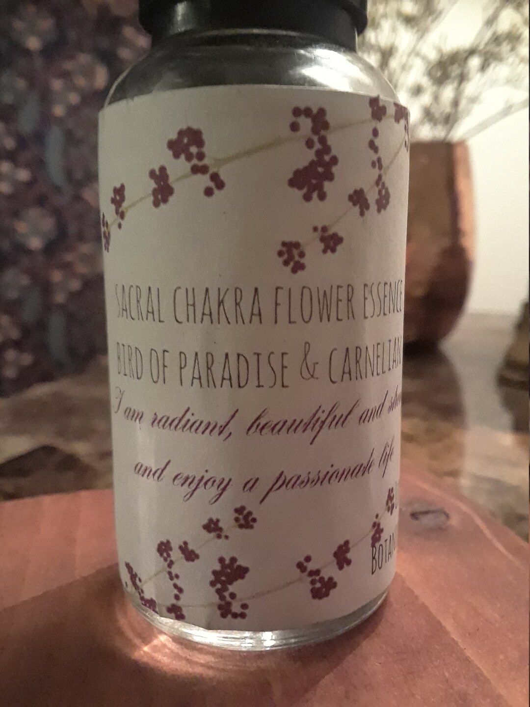 Sacral Chakra Flower and Gem Essence Etsy