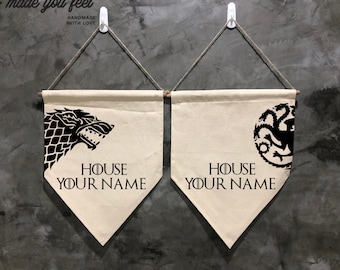 Game Of Thrones Banner Etsy