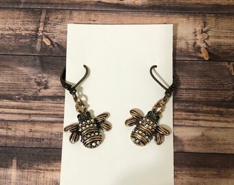 Bee earrings