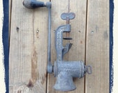 Antique 1890s ENTERPRISE FOOD CHOPPER No.2 Cast Iron Hand Grinder Philadelphia