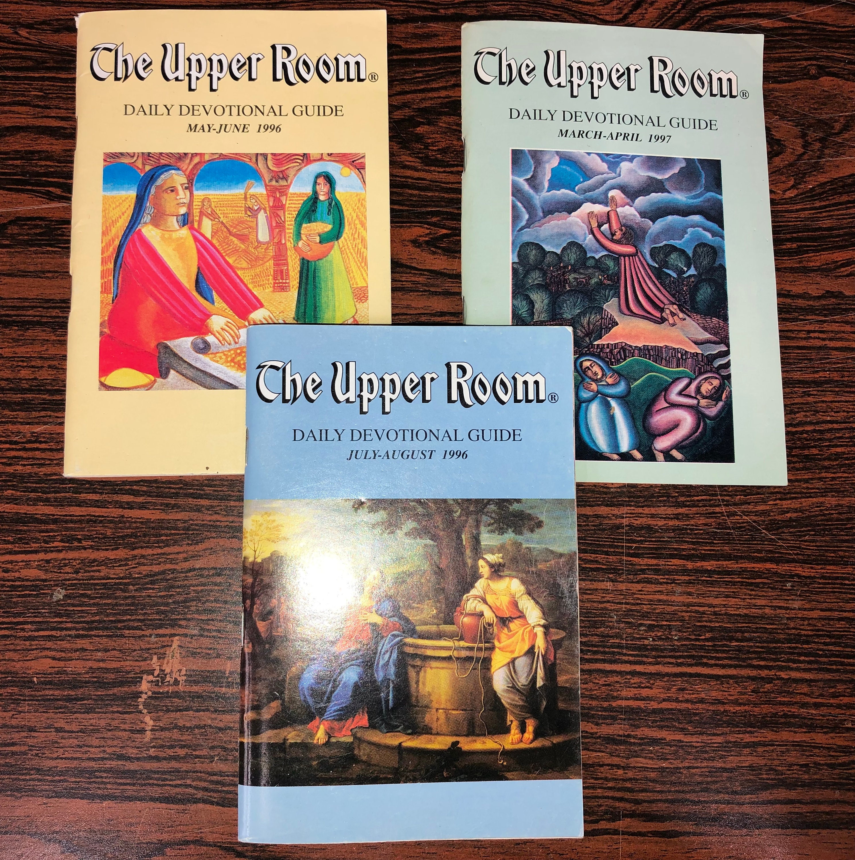 Vintage Lot of 3 the UPPER Room Daily Devotional pic