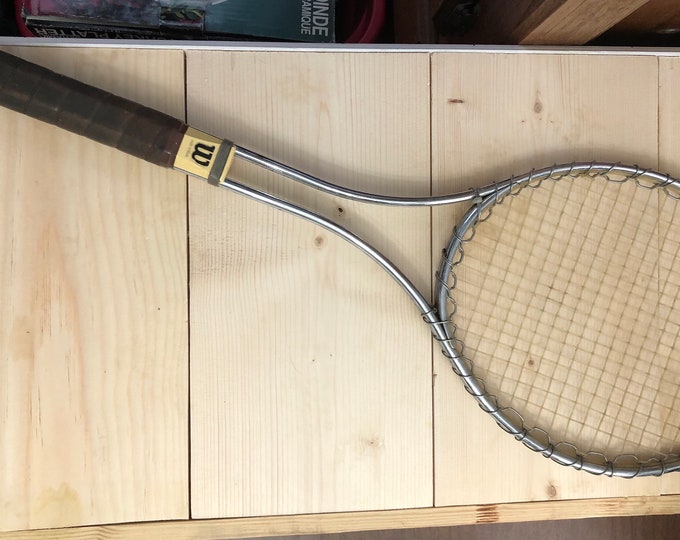 Vintage 1970s/80s WILSON Metal Tennis Racket Racquet Etsy