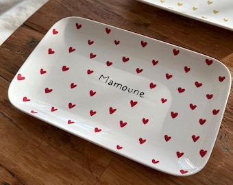 Plateau personnalisé peint à la main