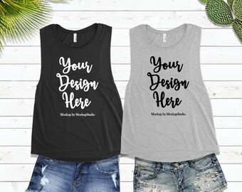 Yoga Tank Top Mockup Etsy