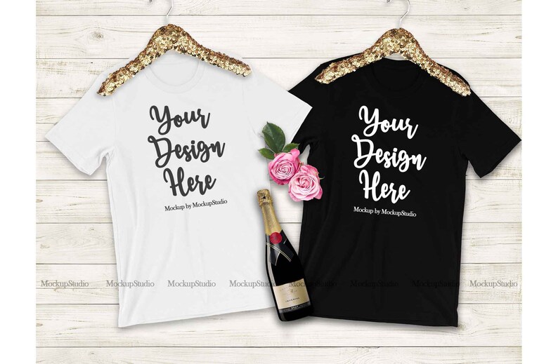 Download Couples Tshirt Mockup Bundle Matching Family Shirt Mock Up ...