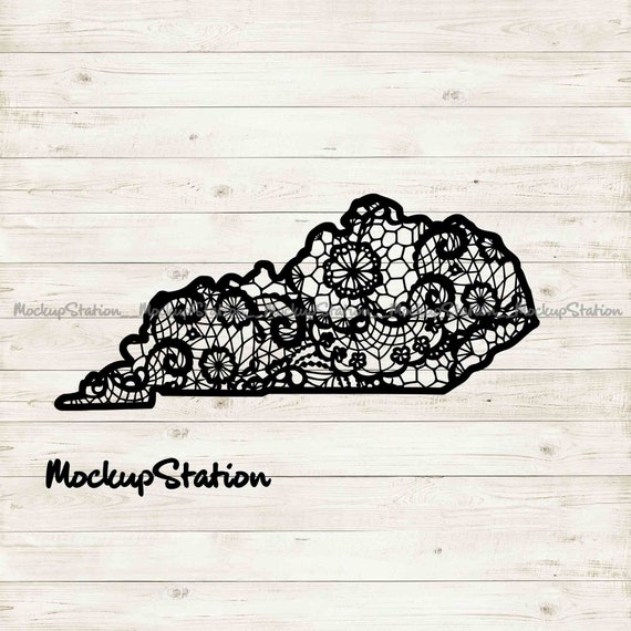 Download Kentucky Mandala Svg Ky Floral Lace Boho Design Png Jpeg Pdf Etsy