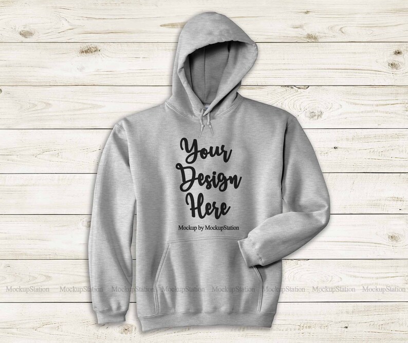 Download Hoodie Mockup Bundle Gildan 18500 Hooded Sweatshirt Mock ...