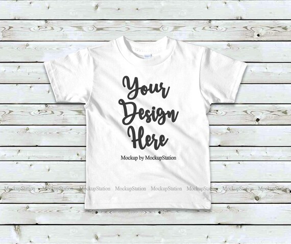 Kids Tshirt Mockup Bundle Basic Toddler Shirt Mock Up Bundle Etsy
