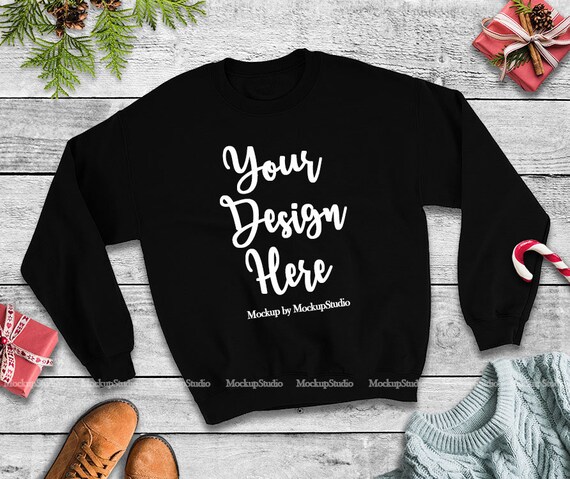 black christmas sweatshirt