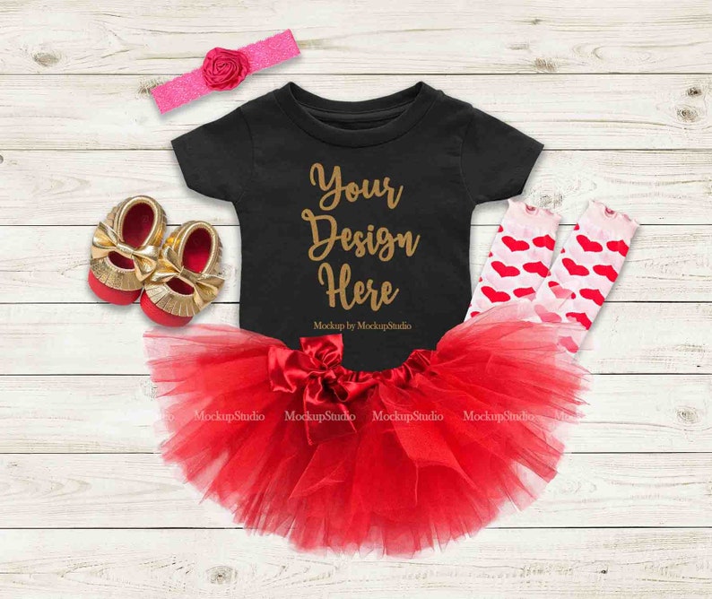Download Infant Girl Black T-Shirt Mockup Toddler Shirt Mock Up ...