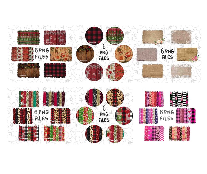 Download Sublimation Background PNG Bundle Frame Design Clip Art | Etsy