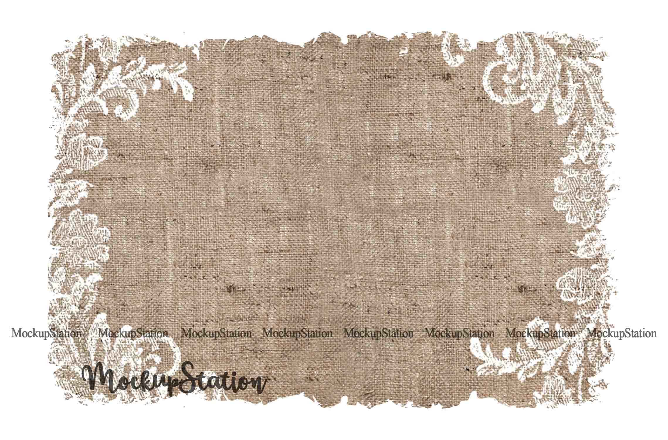 Sublimation Burlap Background PNG Bundle Planner Clip Art Etsy