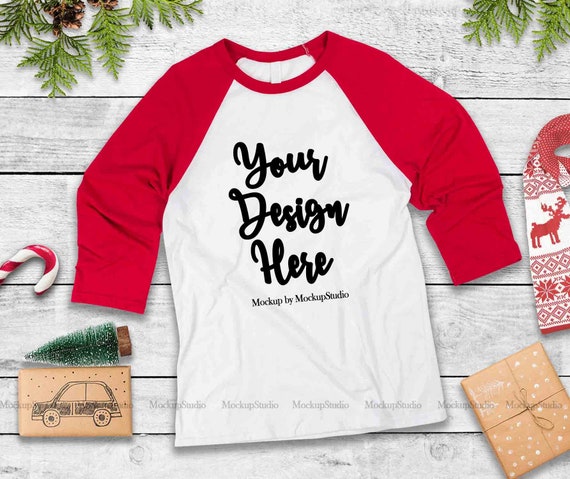 bella canvas youth raglan