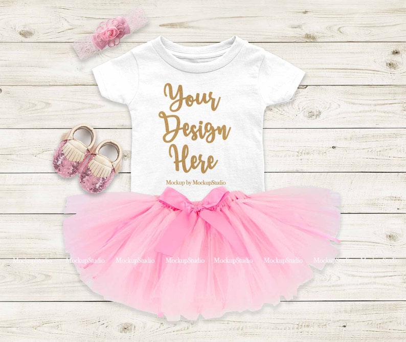 Download Toddler T-Shirt Mock Up Baby Girl White Shirt Mockup ...