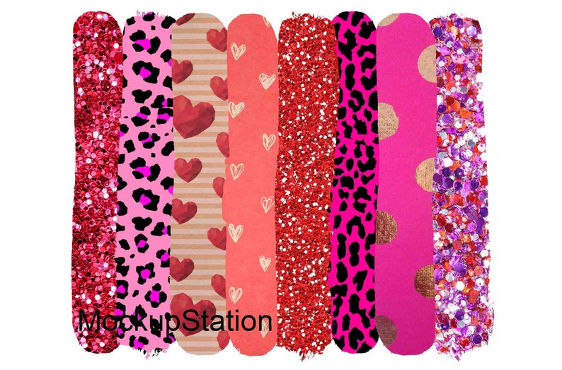 Download Valentine Brush Stroke Sublimate Background PNG Bundle ...