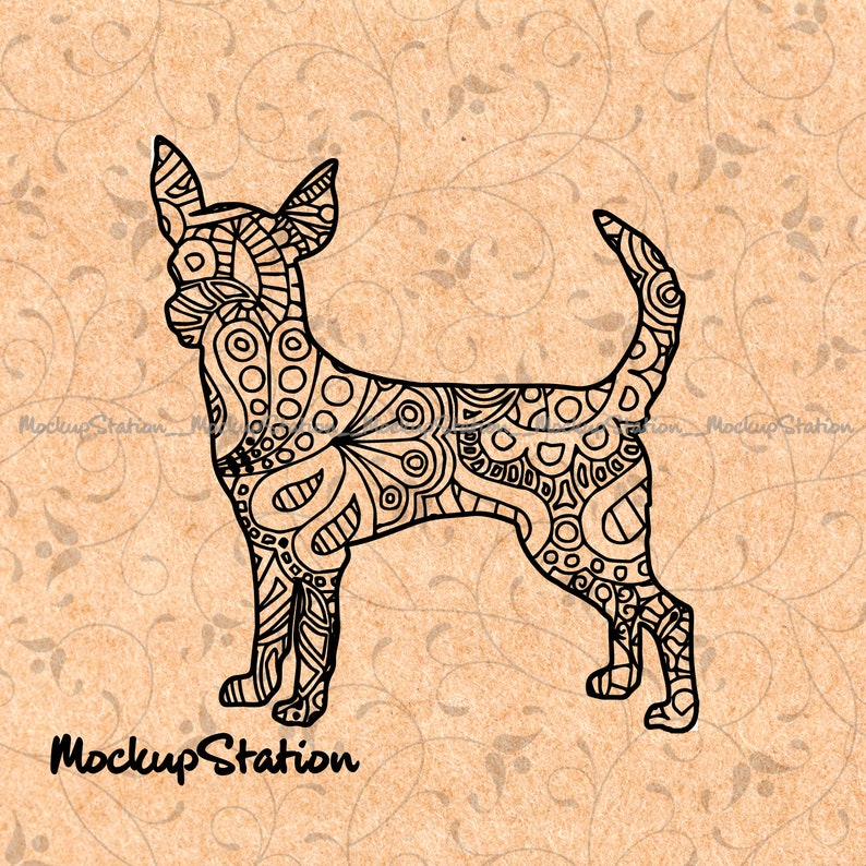 Free Free 146 Chihuahua Mandala Svg Free SVG PNG EPS DXF File