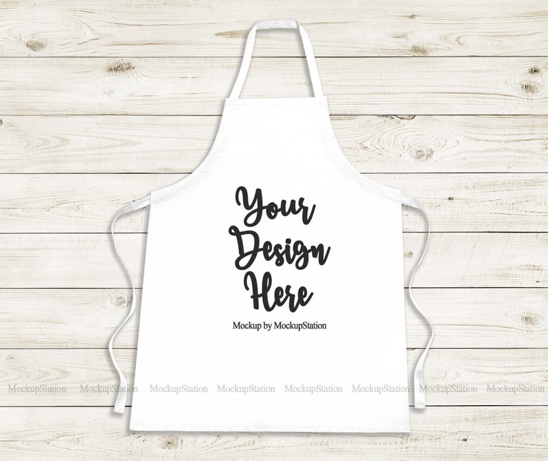 Download White Apron Mockup Blank Apron Template Mock Up Chef Apron | Etsy