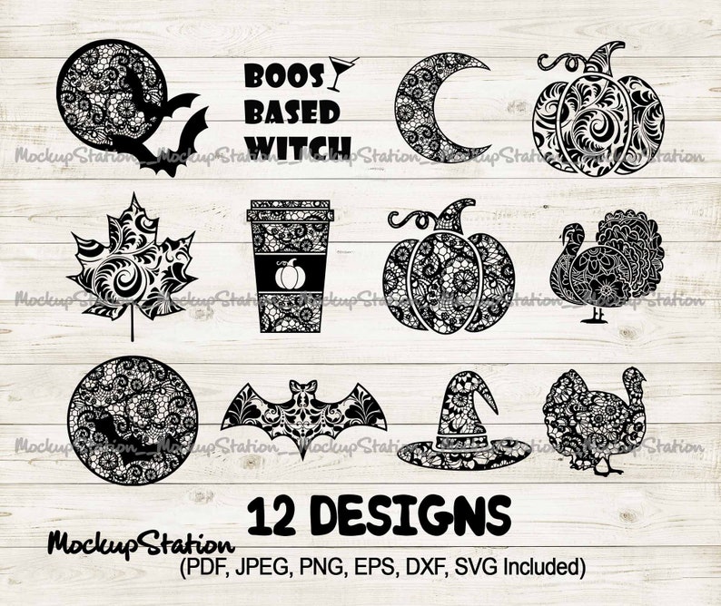 Download Fall SVG Bundle Halloween Cut File Bundle Thanksgiving ...