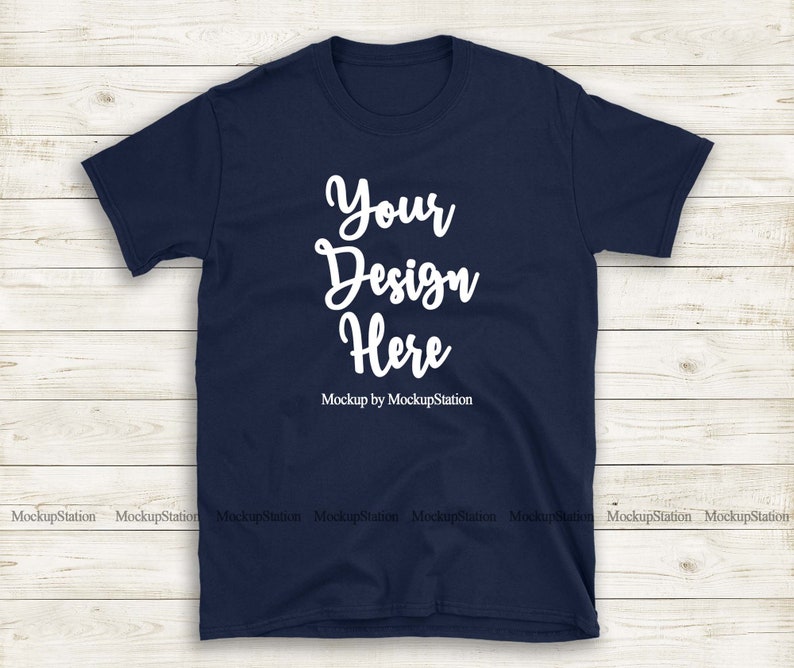 Download Tshirt Mockup Bundle 25 Colors Gildan 64000 Unisex Women ...