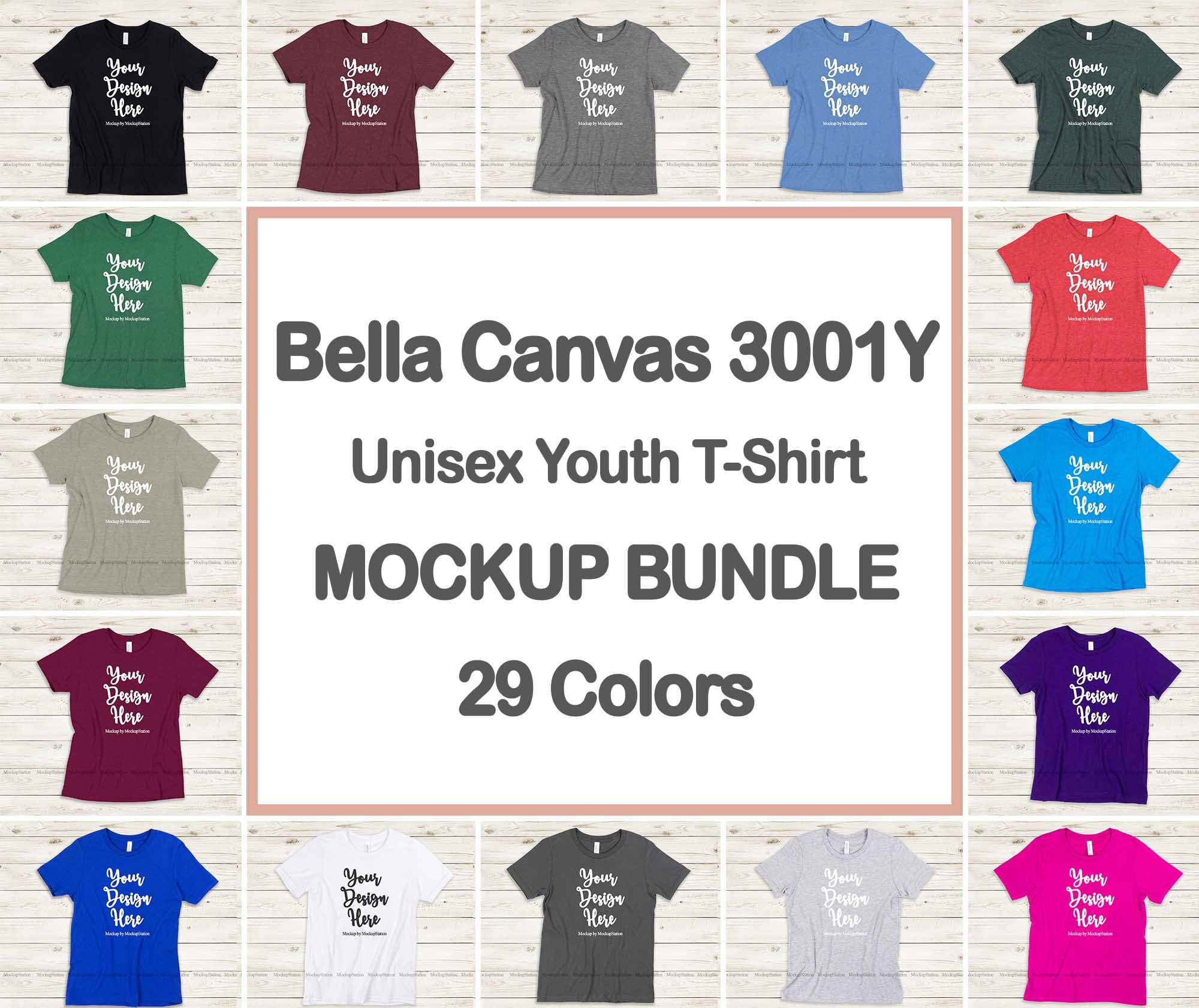 Download Kids Tshirt Mockup Bundle Youth Shirt Mock Up Bundle 29 Etsy