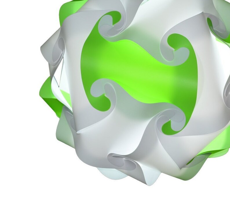 Modern lime green contemporary Pavilion e27 LED cord ready white luster CreativLamp Suspension ceiling ball lamp has plug