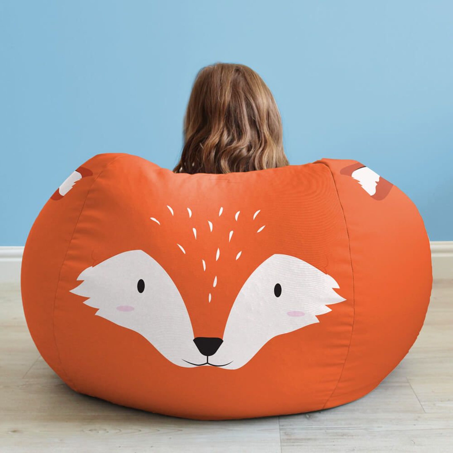 Fox Bean bag chairs Etsy