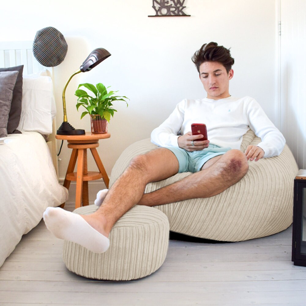 Giant cord bean bag sales