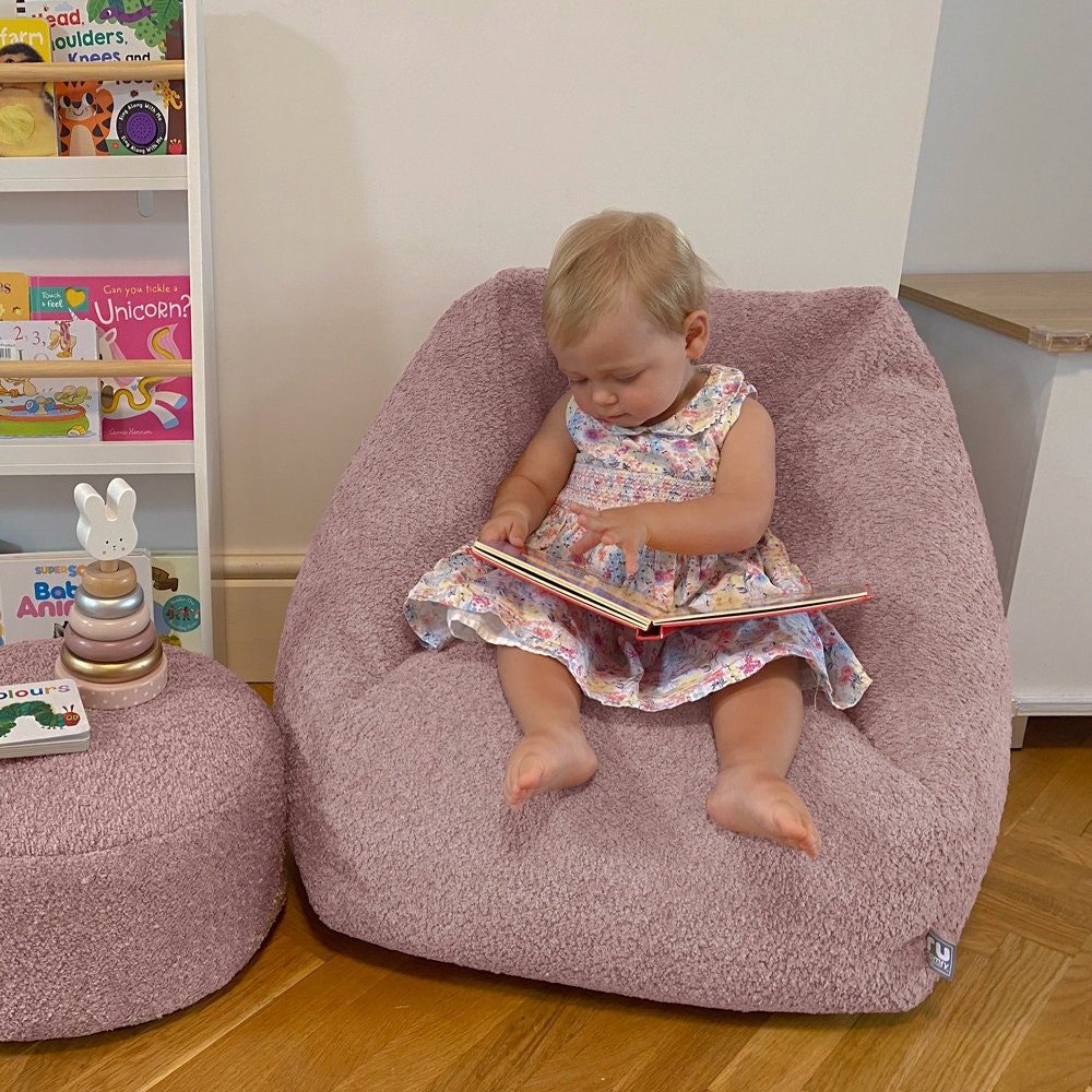 DIY Toddler Bean Bag Chair - Jenna Kate at Home