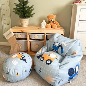 Snug Humbug Bean Bag Chair With Filling Home Modern Furniture Fire