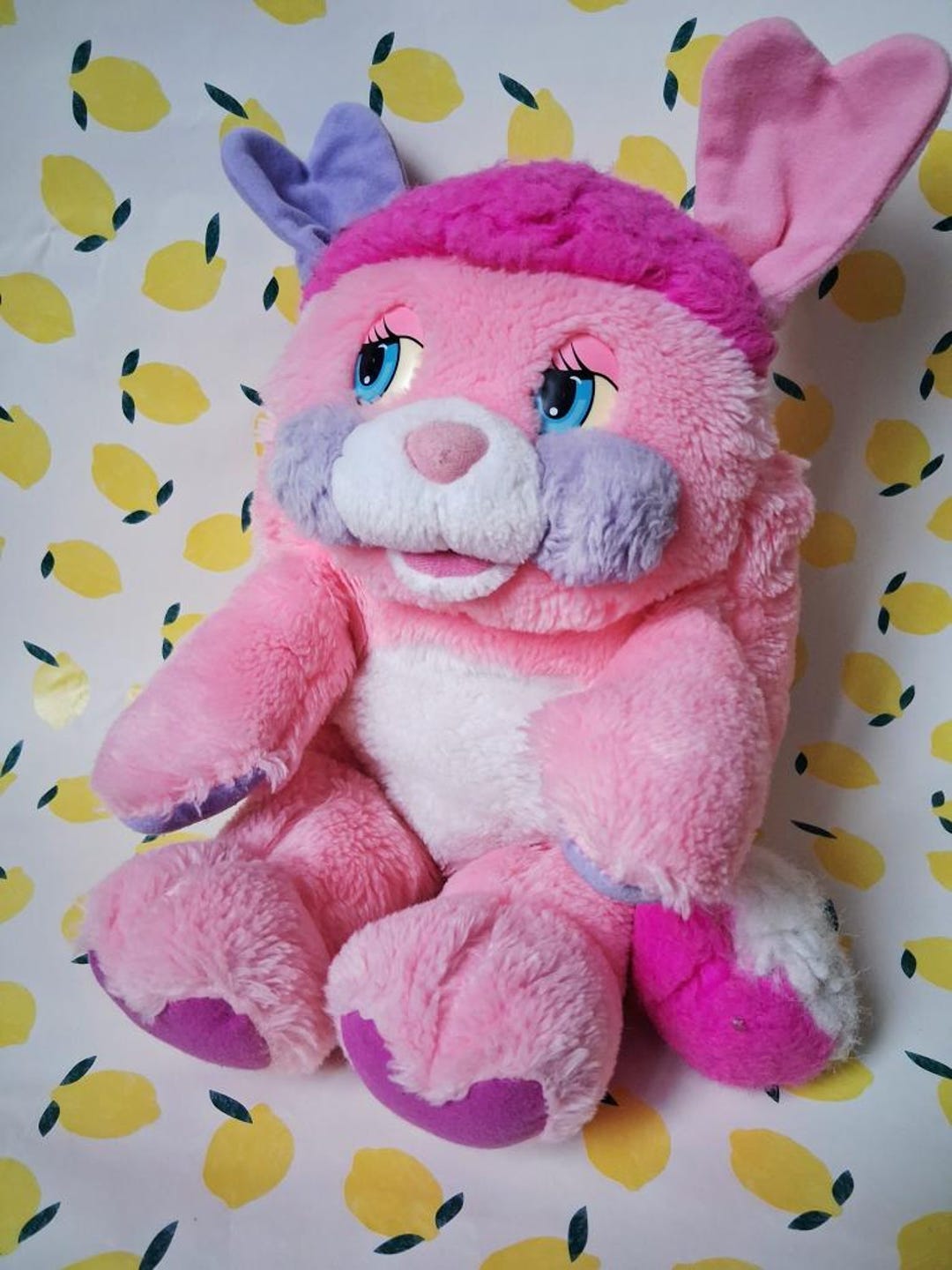 Poppules Vintage Popples Party Plush 33cm – 1980s Pink Popples Toy - Etsy