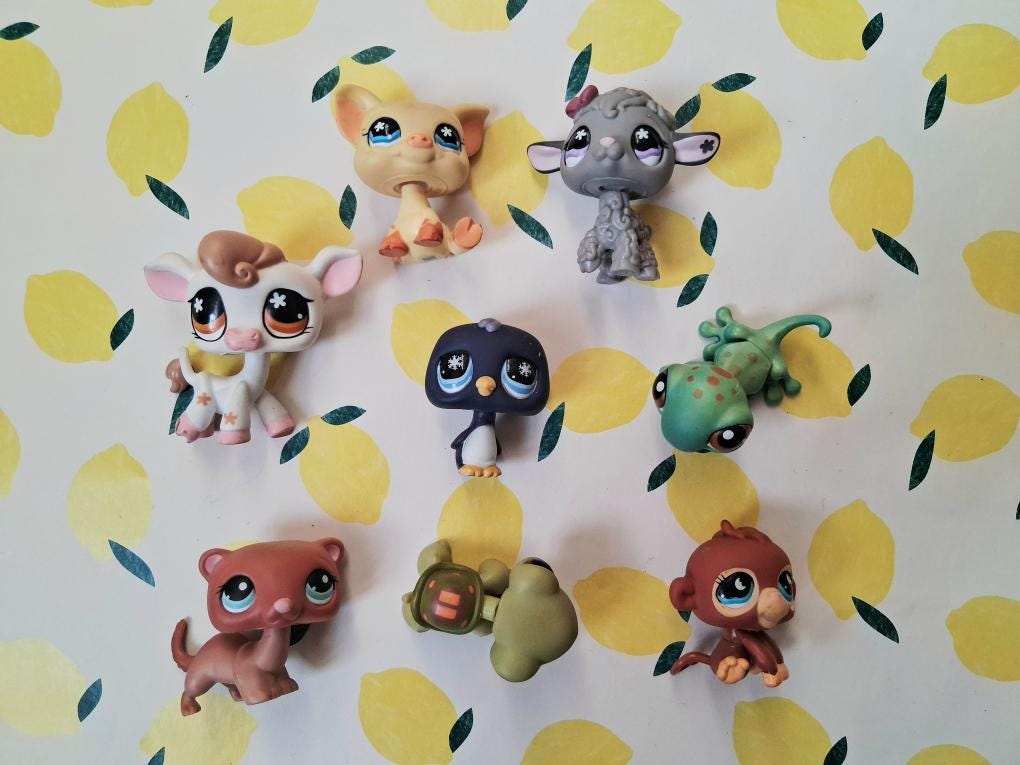Figuras De Colección Littlest Pet Shop 16 Figuras Hasbro | Cuotas sin