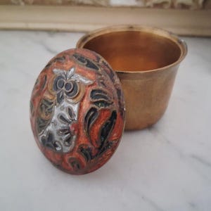 BOÎTE À BIJOUX En Métal émaillé Pour Femme, Bibelot Pour Table De Mariage, EUR 21,68 - FR