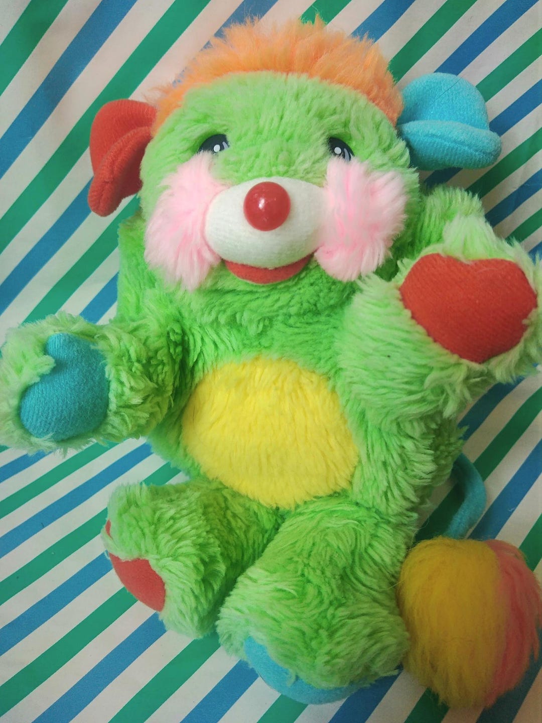 PELUCHE POPPLES CRIBSY BÉBÉ MATTEL 80 VINTAGE 32 CM